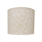 Fabric Lamp Shade – Block Print Cotton Pleated