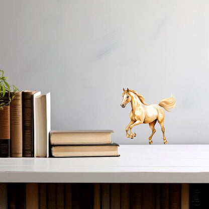 Horse Wall Sticker – running horse vinyl wall decal for bedroom home décor