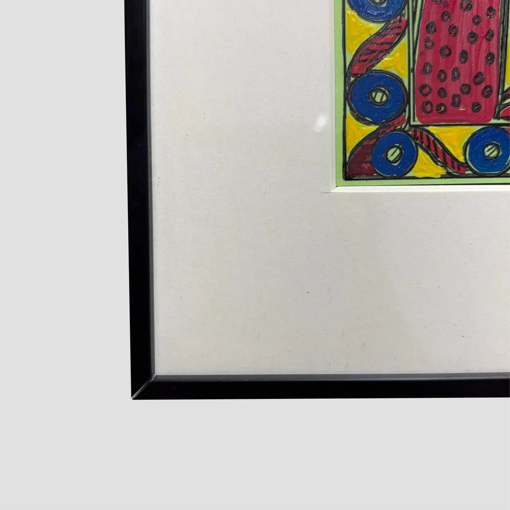 Madhubani Wedding Varmala Painting