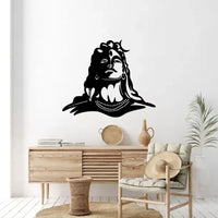 Adiyogi Metal Wall Hanging – Lord Shiva Metal Wall Art for Home Decor