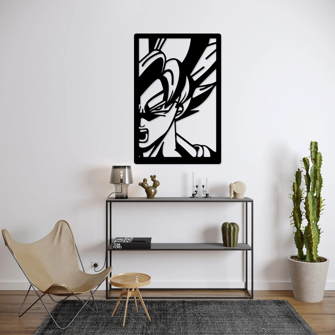 Anime Hero Metal Wall Art modern home wall decor