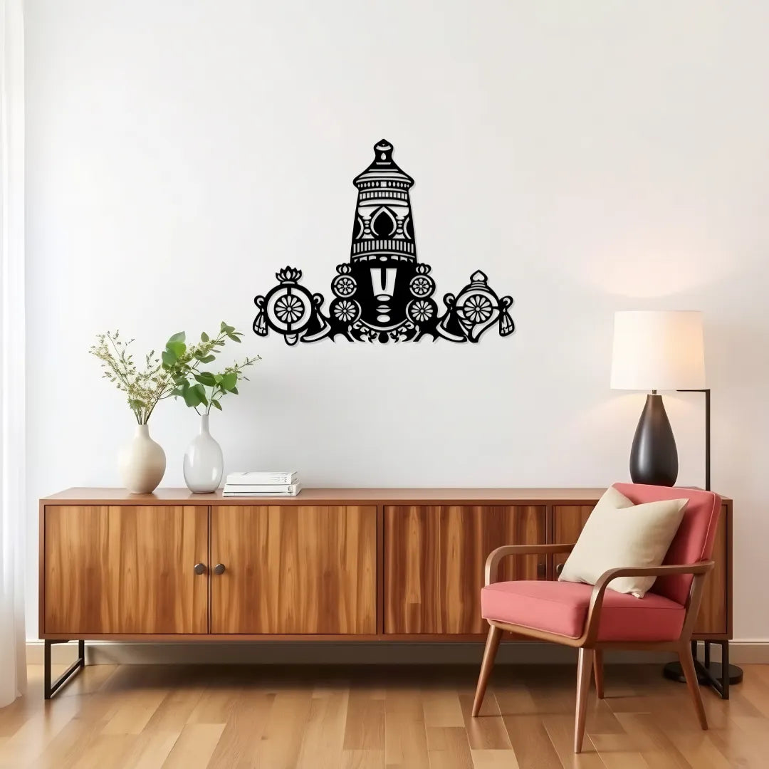 Balaji Tirupati Metal Wall Art living room wall decor