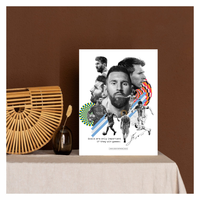 An Artist on the Football Pitch