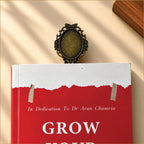 Antique Bronze Oval Bookmark – Vintage Rose & Butterfly Frame