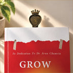 Antique Bronze Crown Heart Bookmark – Queen of Hearts Gift