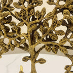 Brass Tree of Life idol lifestyle image highlighting timeless beauty and handcrafted artistry