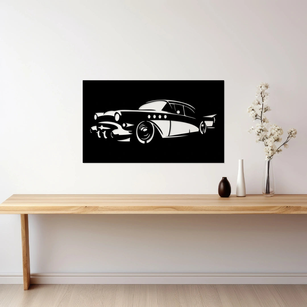 Classic Car Metal Wall Art modern home wall decor