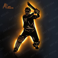 Cricket Metal Wall Art With Light – LED Wall Décor