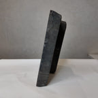 Vintage Hand-Carved Wooden Printing Block – Feather Leaf Motif