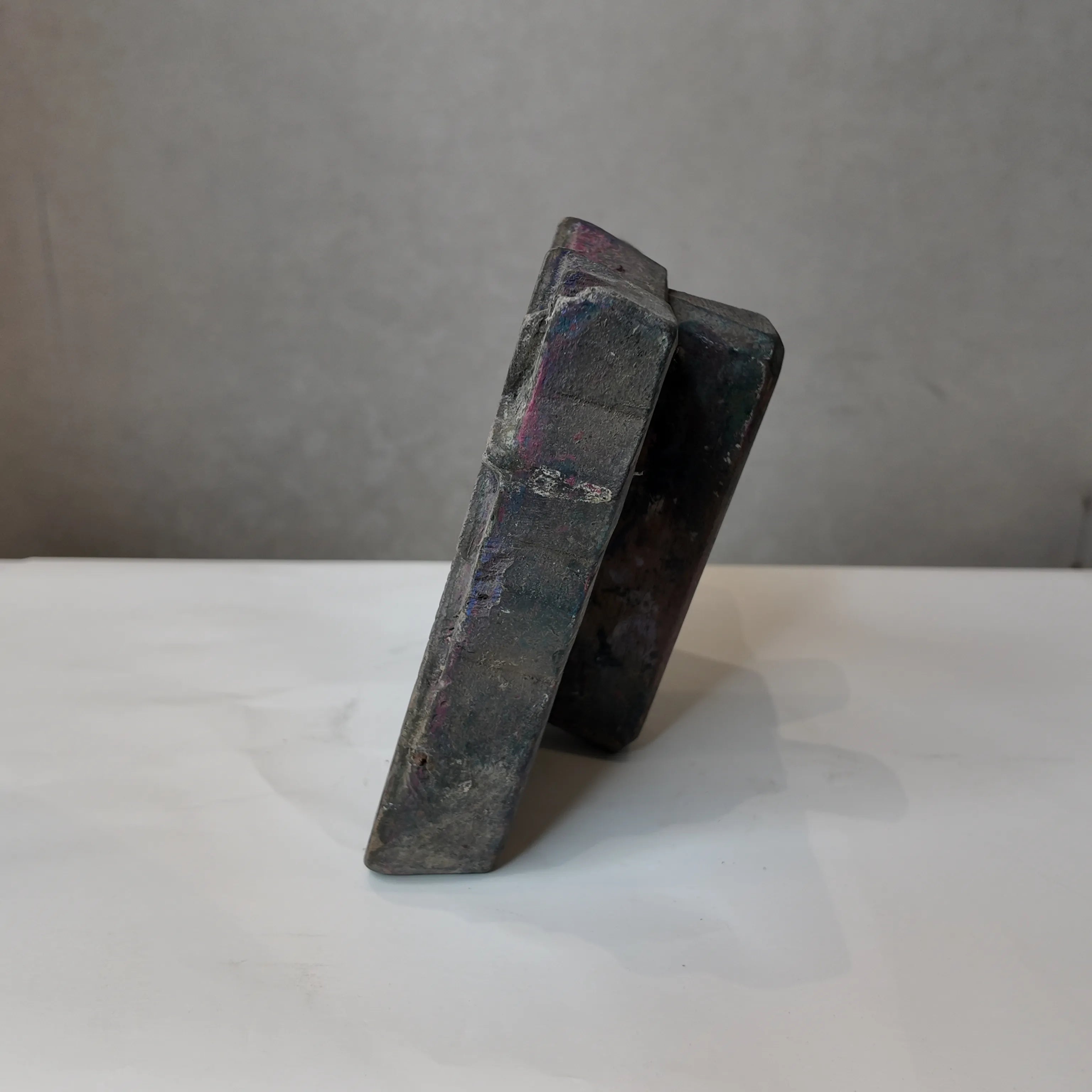 Vintage Hand-Carved Wooden Printing Block – Blooming Vine Cluster