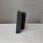 Vintage Hand-Carved Wooden Printing Block – Ribbed Bead Column