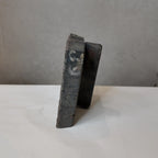 Vintage Hand-Carved Wooden Printing Block – Trefoil Wave Lattice