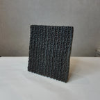 Vintage Indian Textile Stamp – Dense Zig-Zag Bead Stripe Texture