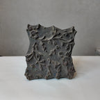 Vintage Hand-Carved Wooden Printing Block – Flowing Leaf Vine