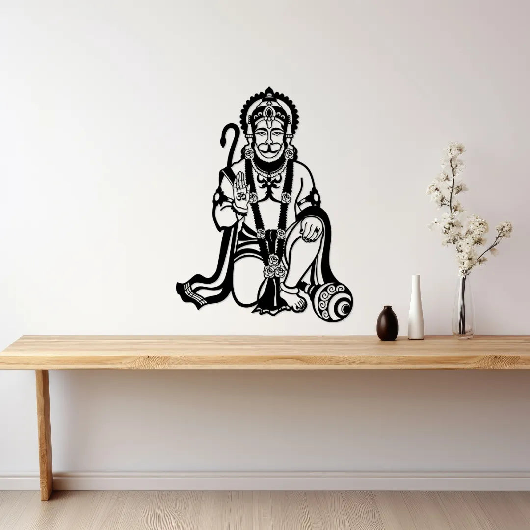 Hanuman Metal Wall Art home wall decor