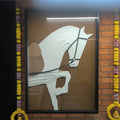 Horse 3D MDF Wall Art – Contemporary Minimalist Decor
