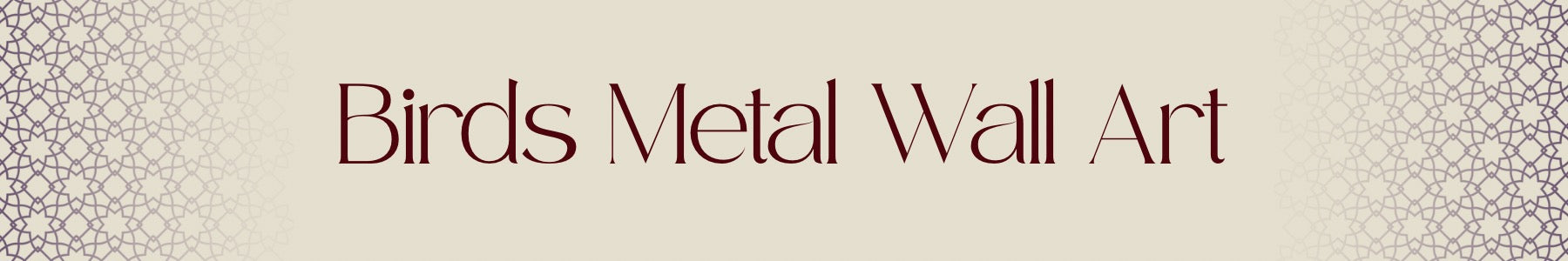 Birds Metal Wall Art
