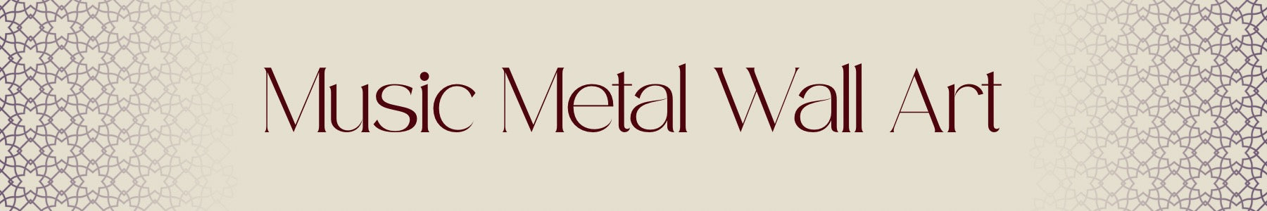 Music Metal Wall Art