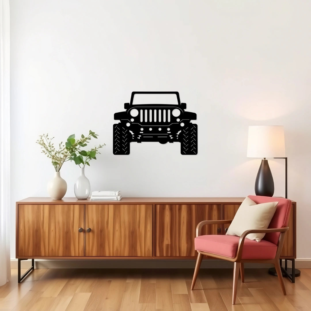 Jeep Metal Wall Art living room wall decor
