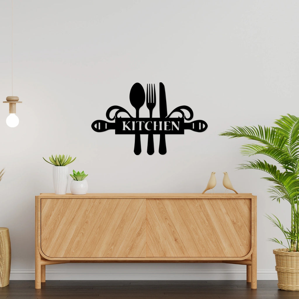 Kitchen Metal Wall Art living room wall decor