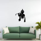 Krishna Flute Metal Wall Art sofa wall decor