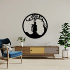 Krishna Tree Metal Wall Art modern wall decor