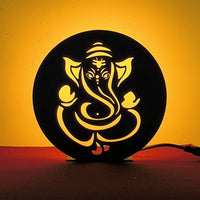 Lord Ganesha Table Lamp – Divine Spiritual Lighting for Home Décor