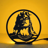 Lord Shiva Table Lamp – Divine Spiritual Lighting for Home Décor