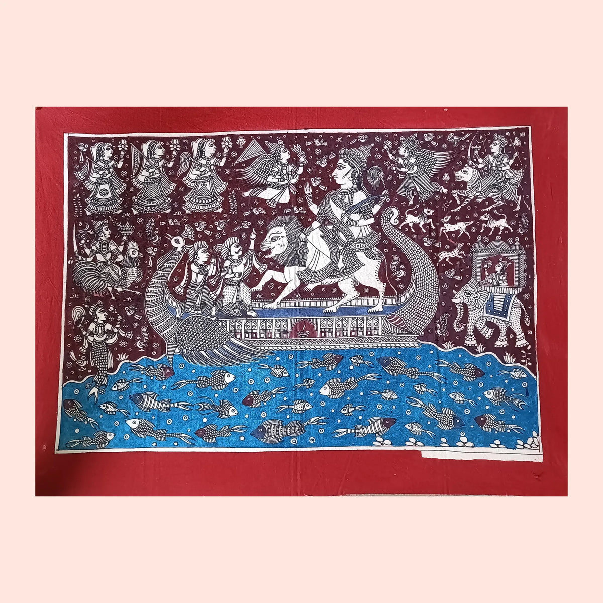 Mata ni Pachedi – Vahanvati Mata Painting