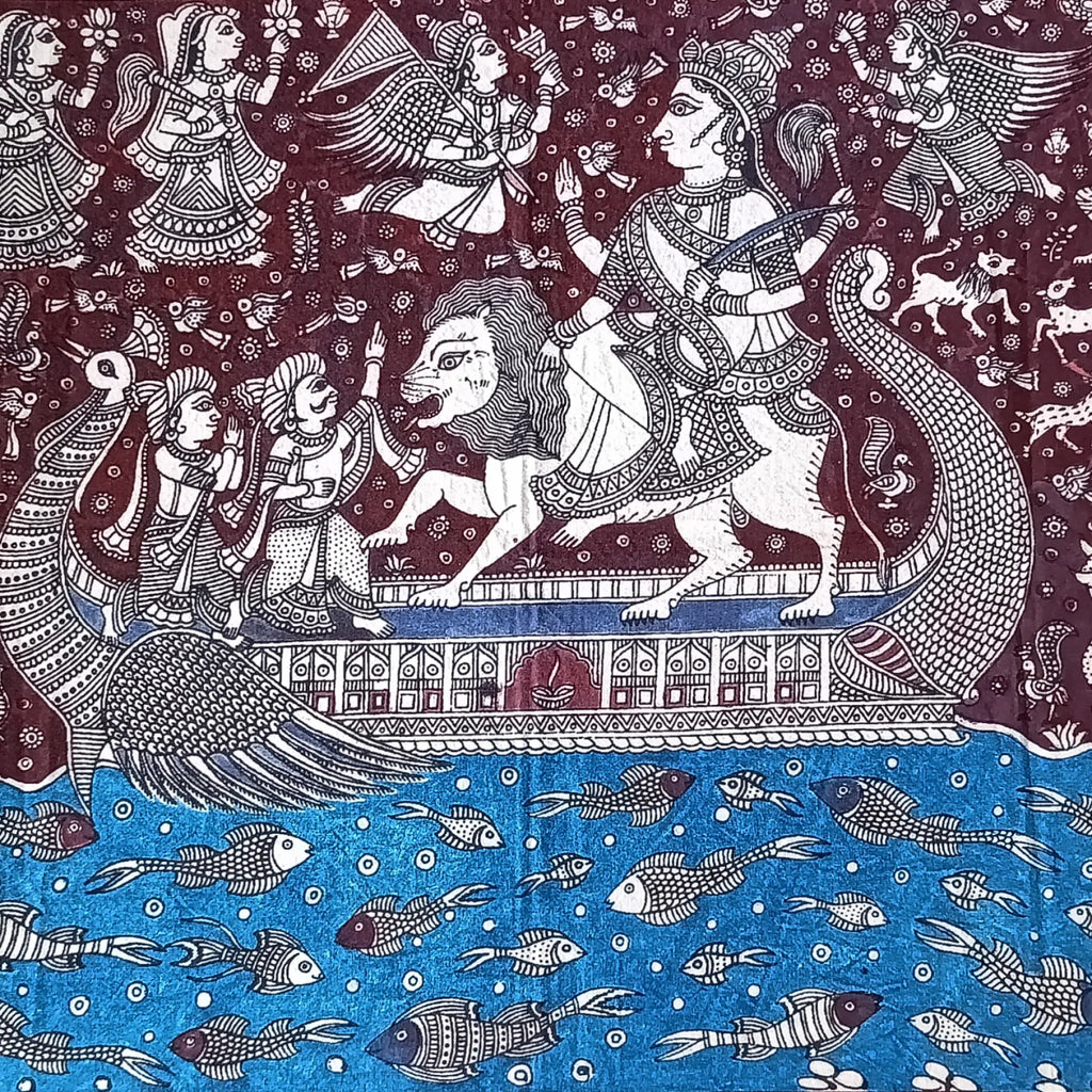 Mata ni Pachedi – Vahanvati Mata Painting