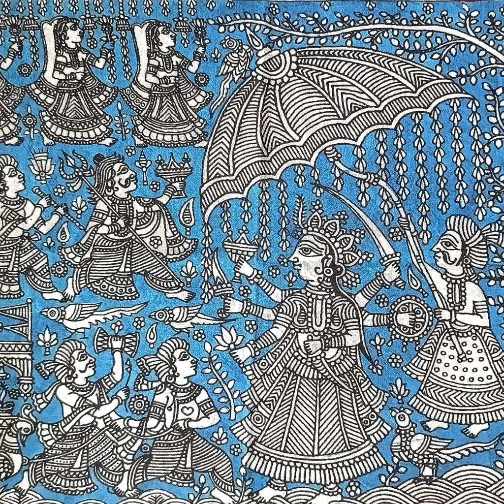 Mata ni Pachedi – Khodiyar Mata Painting