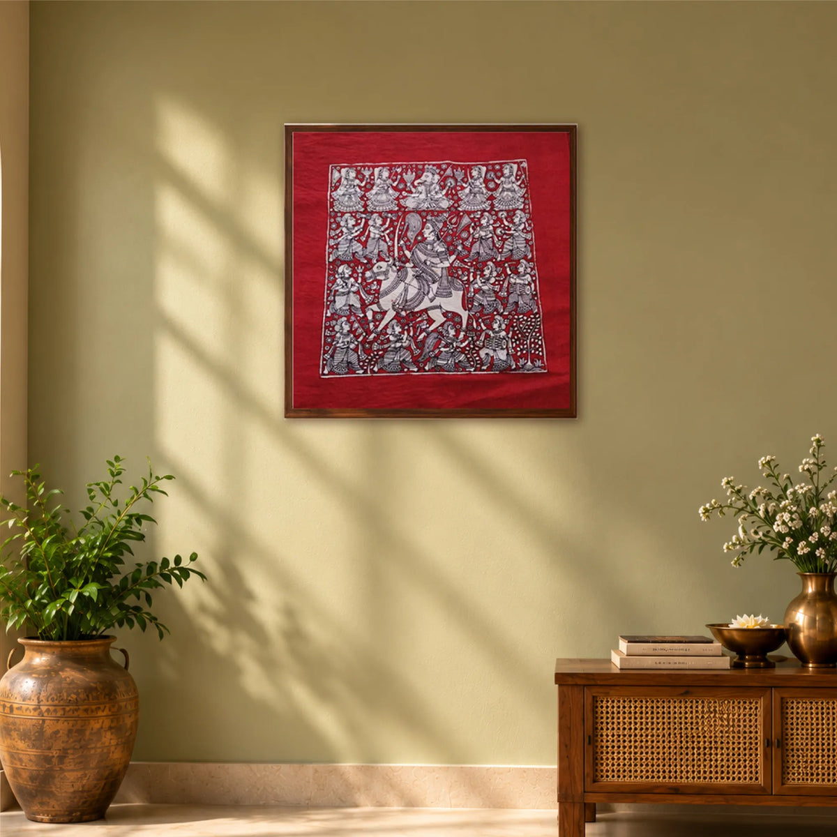Mata ni Pachedi – Bahuchara Mata Painting