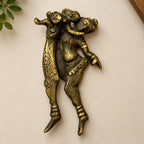 Antique Brass Figural Curio - Dancing Legs Motif