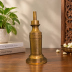 Handmade Vintage Finish Oil Lamp Crafted from Finest Brass