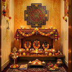 Sri Yantra Wall Hanging | Acrylic Sacred Geometry Art | 16x16 Decor