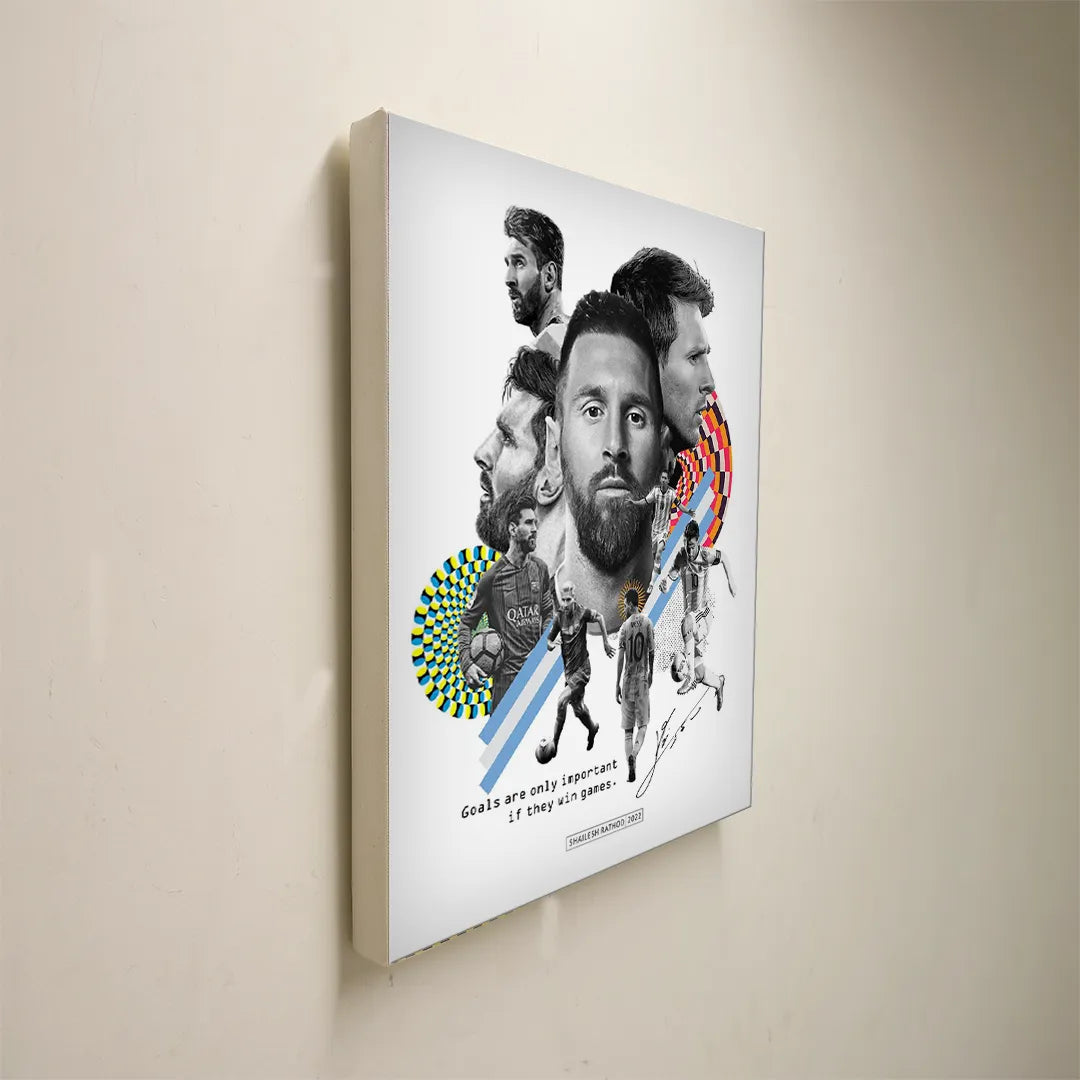 An Artist on the Football Pitch