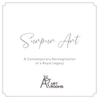 Surpur Art brand panel — a contemporary reimagination of a royal legacy by Artrooms
