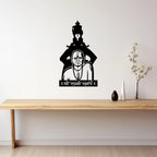 Swami Samarth Metal Wall Art - living room wall hanging