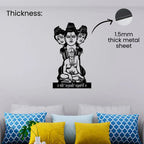 Swami Samarth Metal Wall Art 1.5mm thick powder coated metal