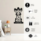 Swami Samarth Metal Wall Art precision cut durable finish