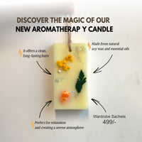 Wardrobe Sachet – Peaceful lavender scented Wax Sachet