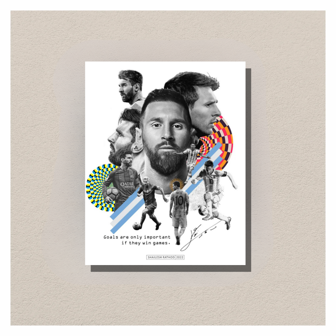 An Artist on the Football Pitch