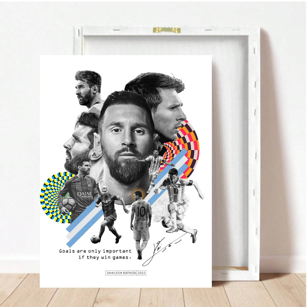 An Artist on the Football Pitch