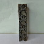 Vintage Wooden Printing Block – Narrow Star Flower Border