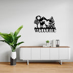 Welcome Metal Wall Art home wall decor