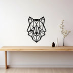Wolf Head Metal Wall Art modern home wall decor