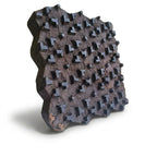 Wooden Printing Blocks Set of 3 – Antique Hand-Carved Designs