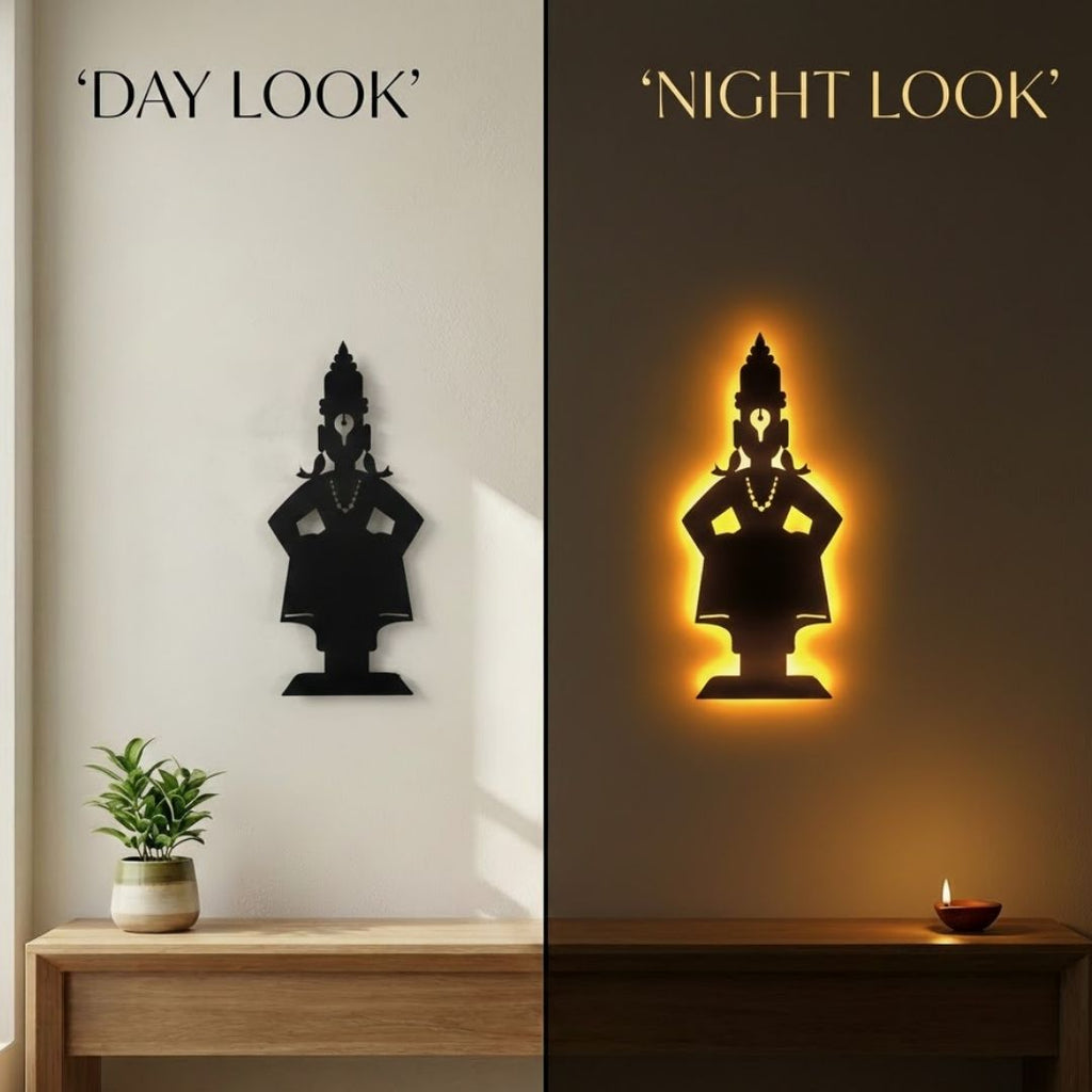 day and night look of vitthal art 