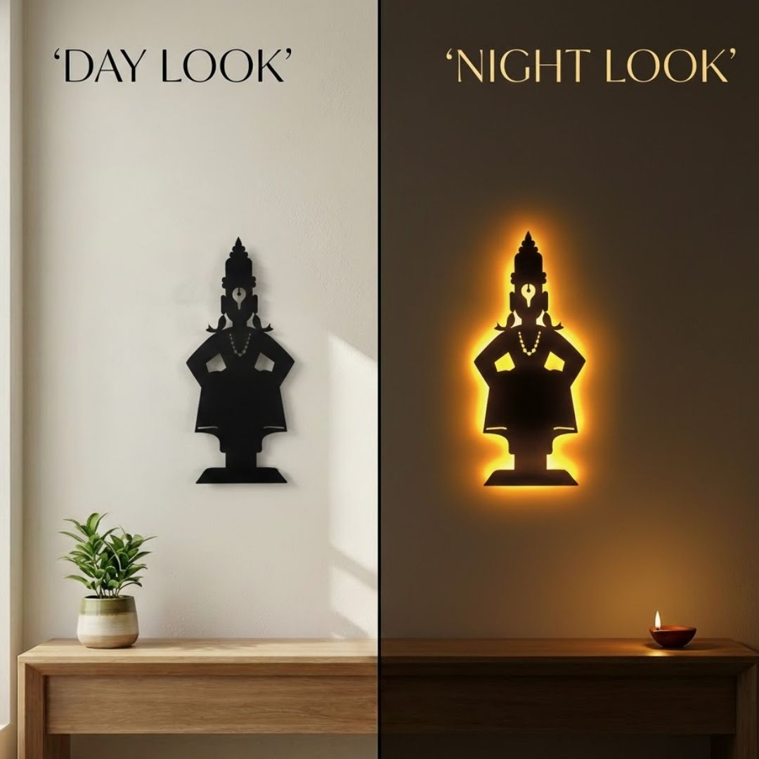 day and night look of vitthal art 