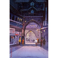 Water Color Handmade Painting 18 X 11 Inch - (Cityscape27)